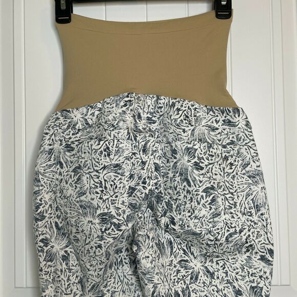 Motherhood Maternity Jeans Small 4 Floral Skinny - Picture 4 of 10